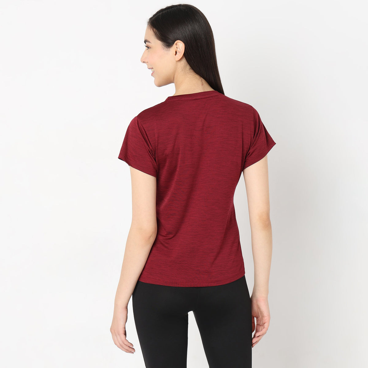 Regular Fit Solid T-Shirt