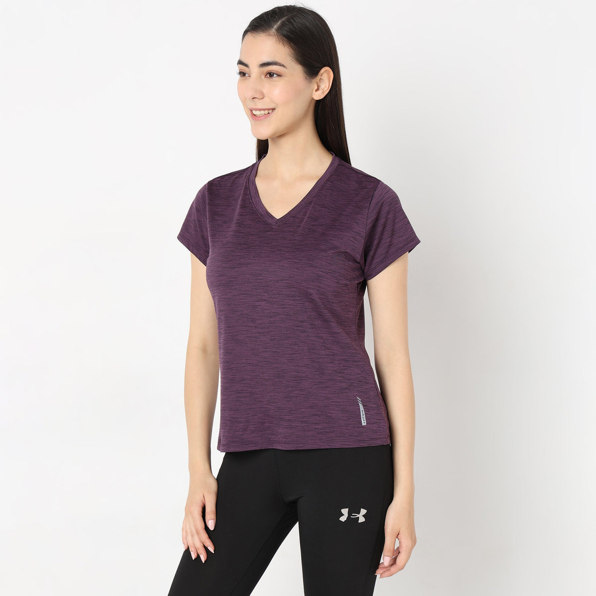 Regular Fit Solid T-Shirt