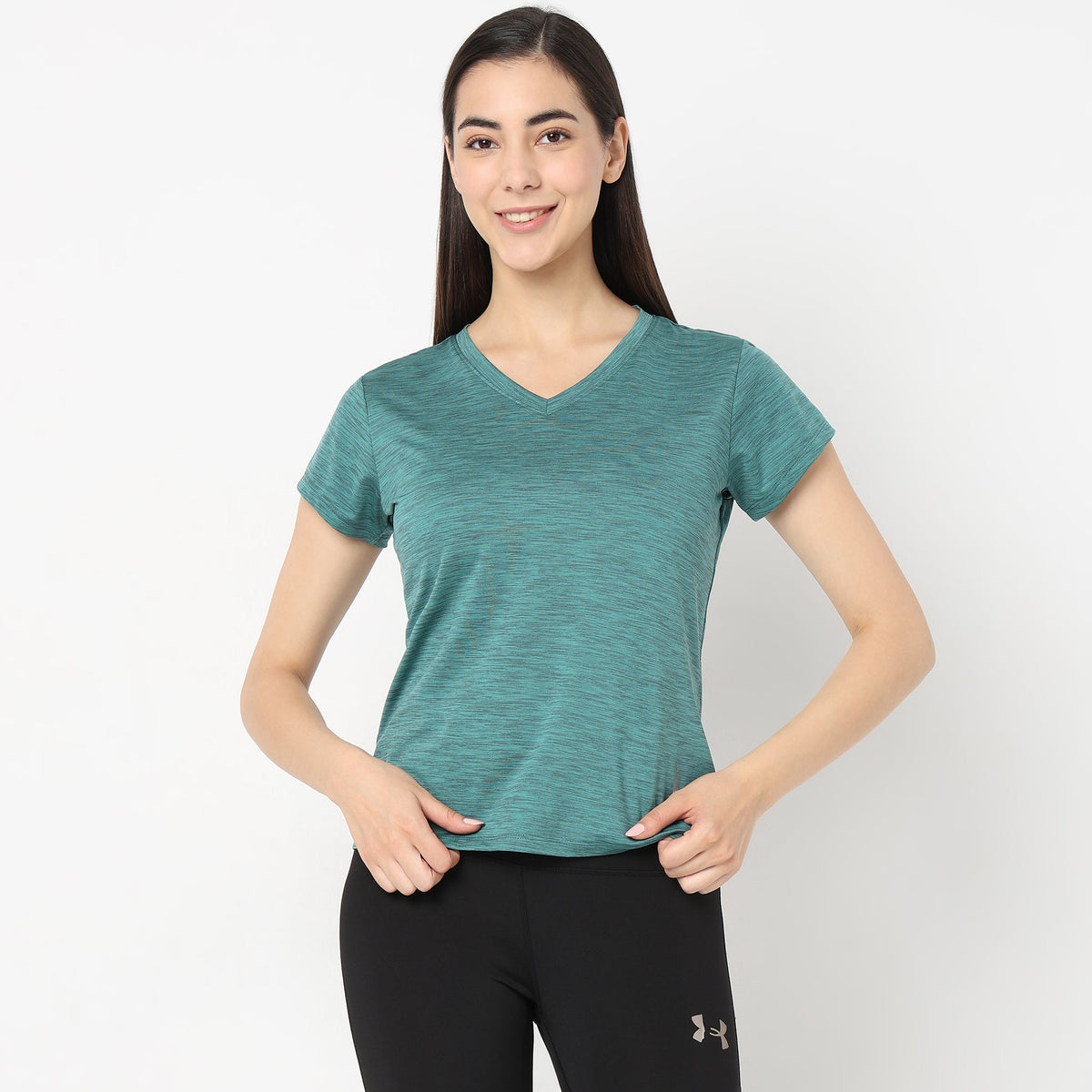 Regular Fit Solid T-Shirt