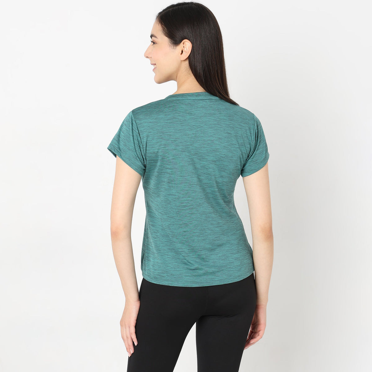 Regular Fit Solid T-Shirt