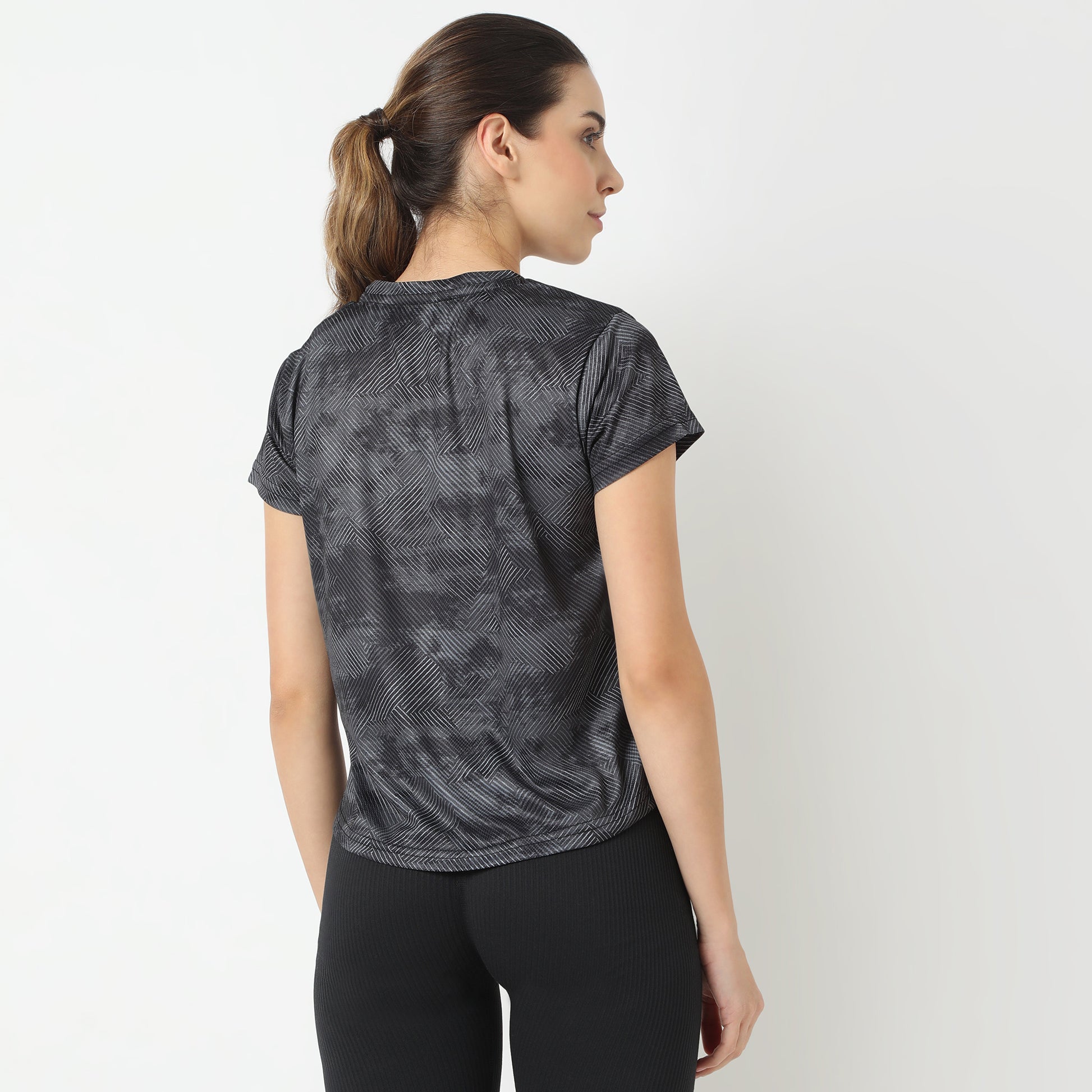 Regular Fit Abstract T-Shirt