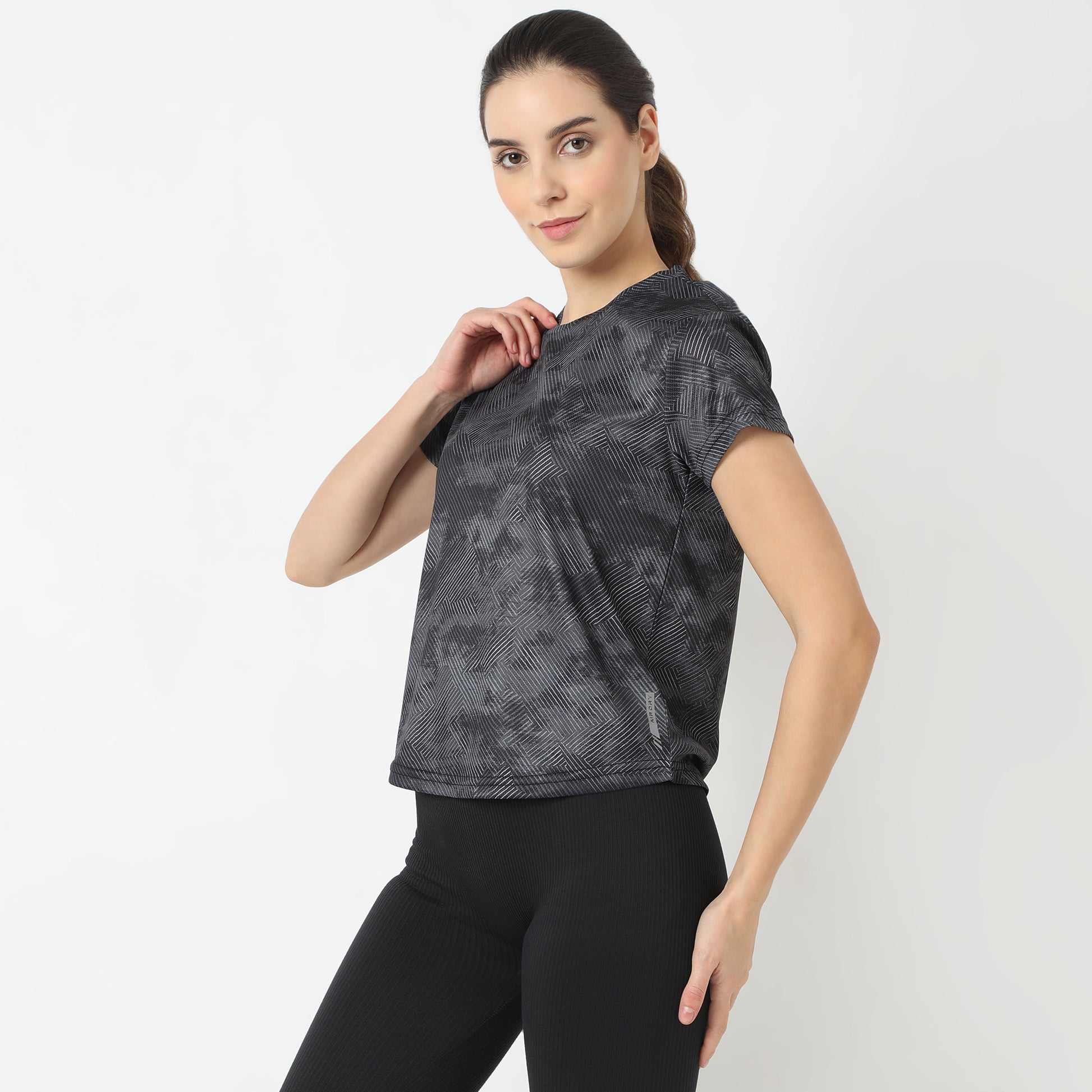 Regular Fit Abstract T-Shirt