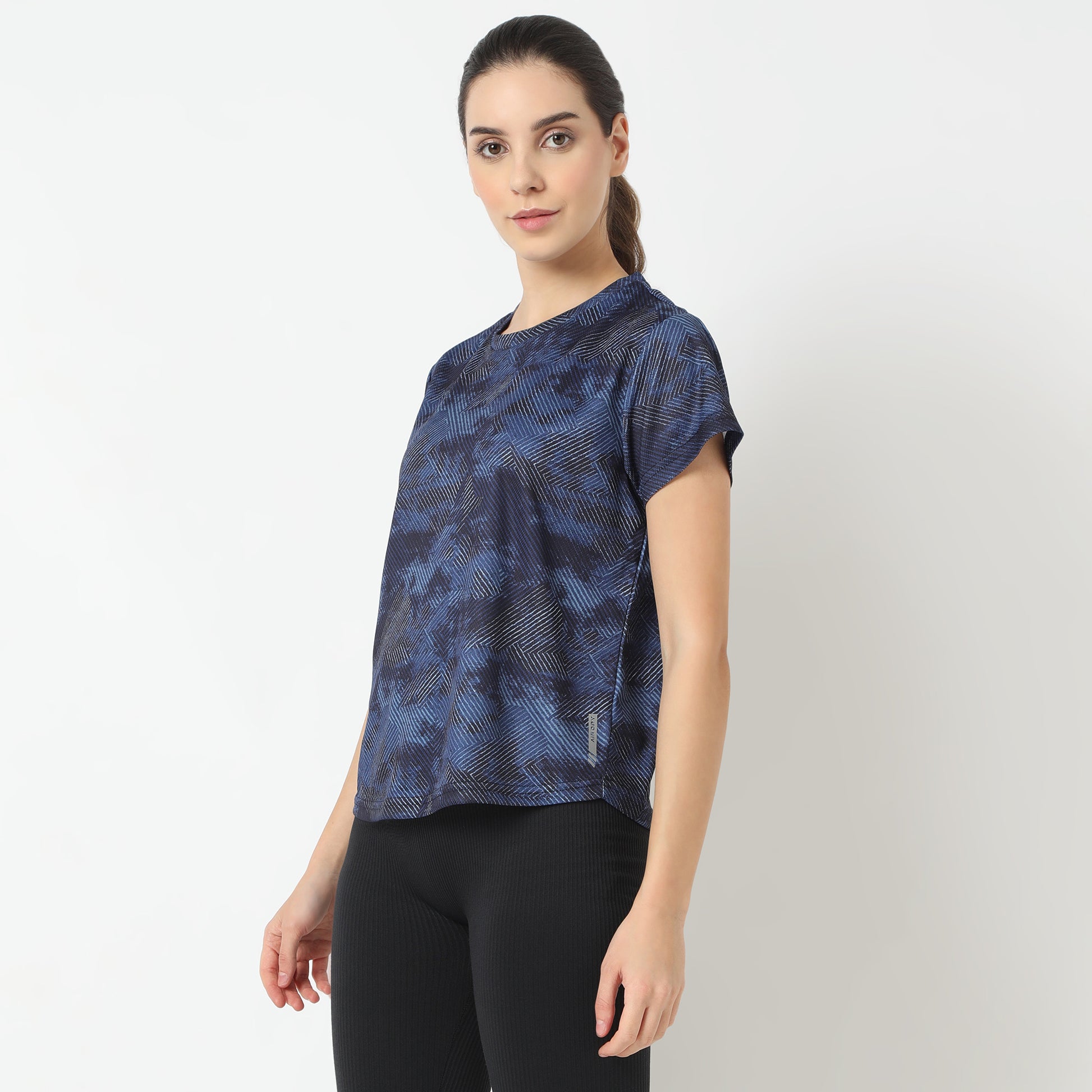 Regular Fit Abstract T-Shirt