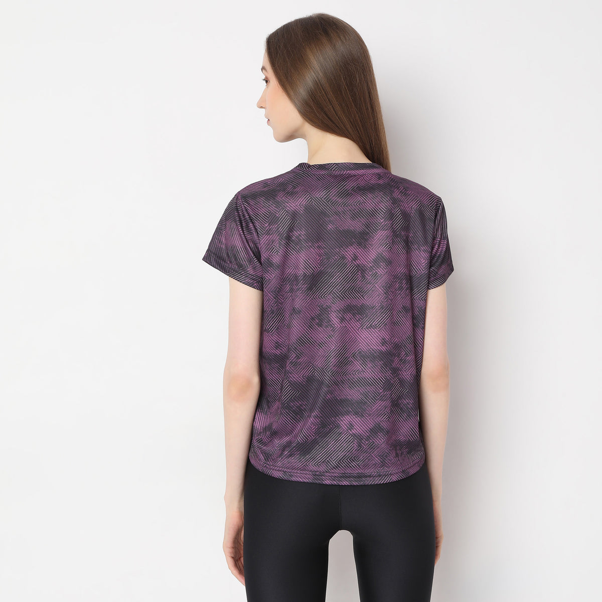 Regular Fit Abstract T-Shirt