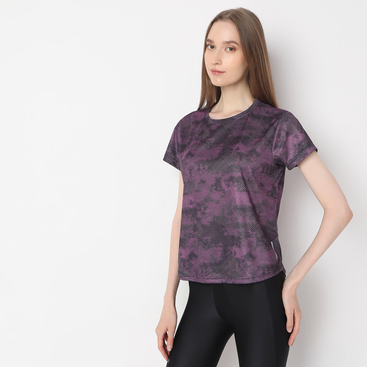 Regular Fit Abstract T-Shirt