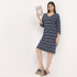 Regular Fit Striped Gown