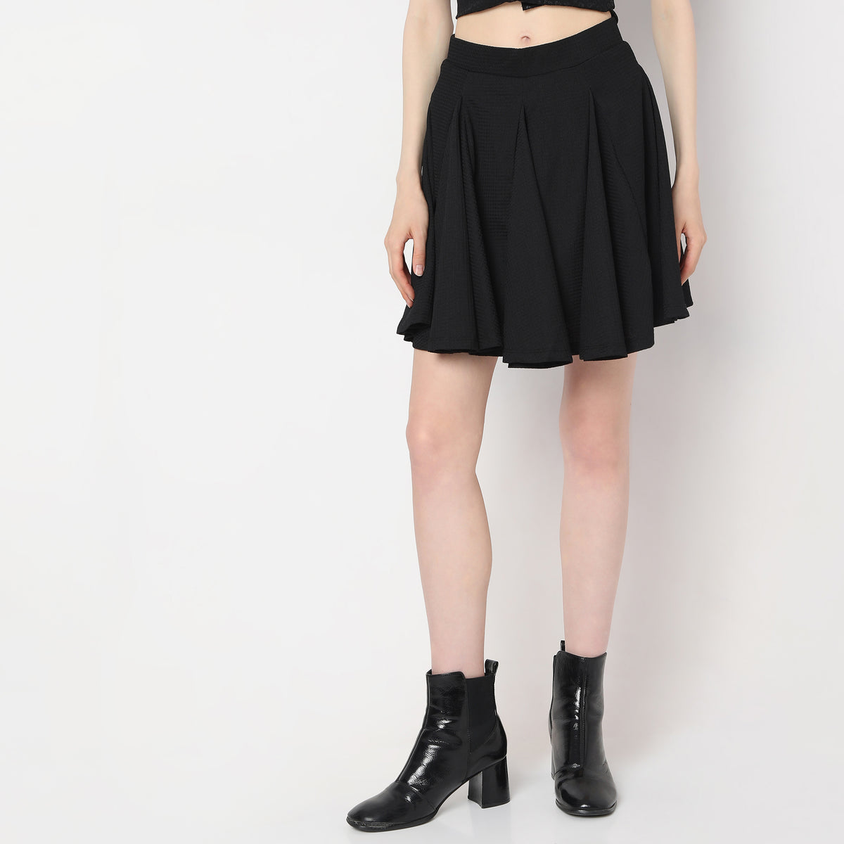 Flare Fit Short Length Skirts