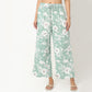 Regular Fit Floral Mid Rise Palazzos