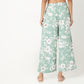 Regular Fit Floral Mid Rise Palazzos