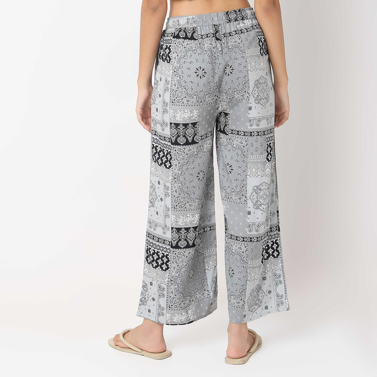 Printed Full Length Lounge Palazzos