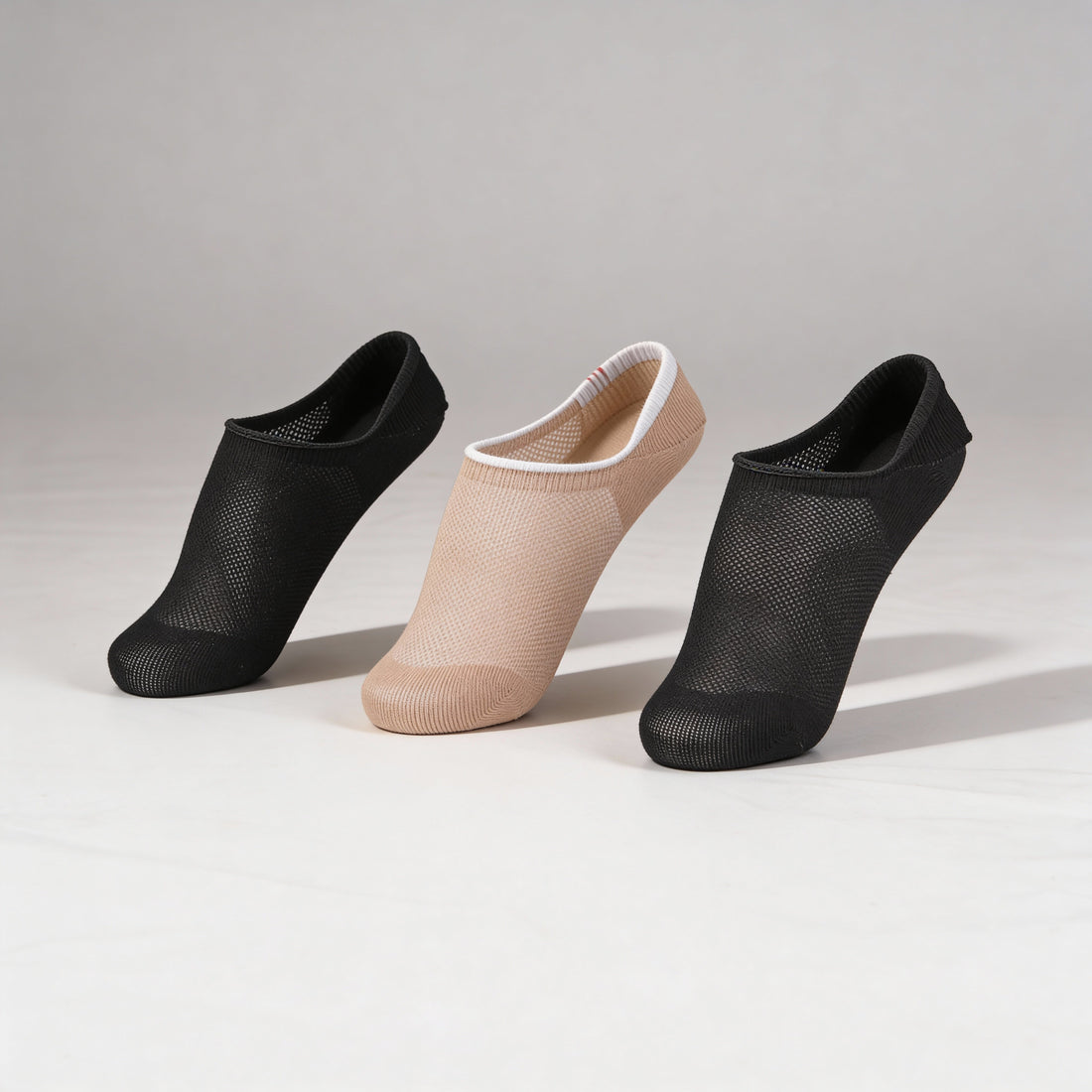 Women Cotton Solid Socks - Pack of 3