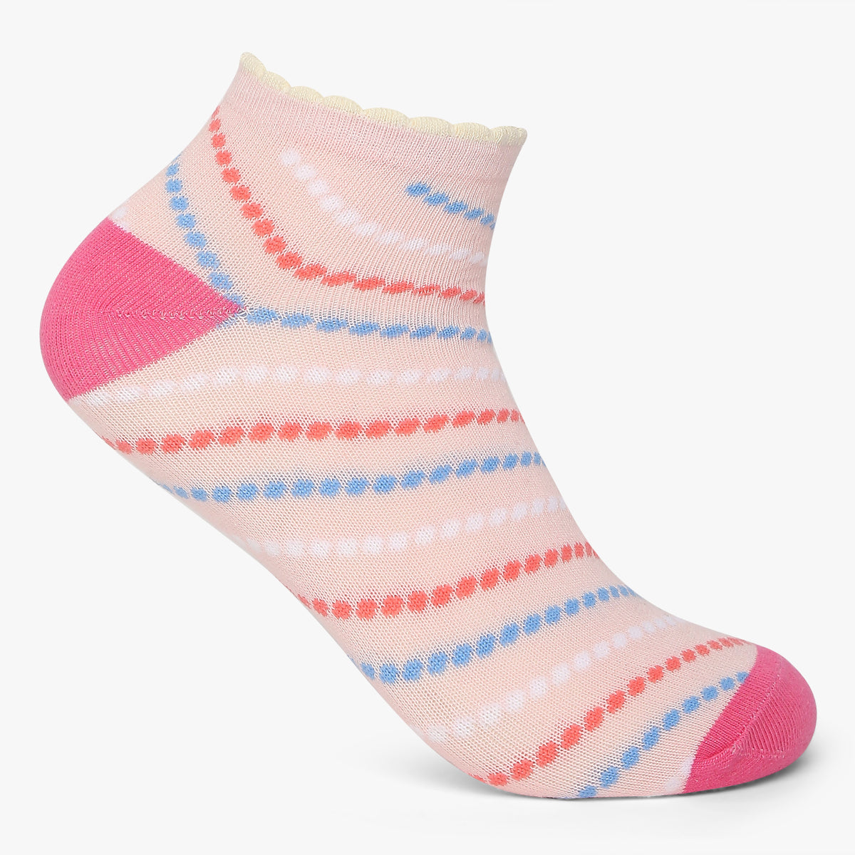 Womens Cotton Printed Socks