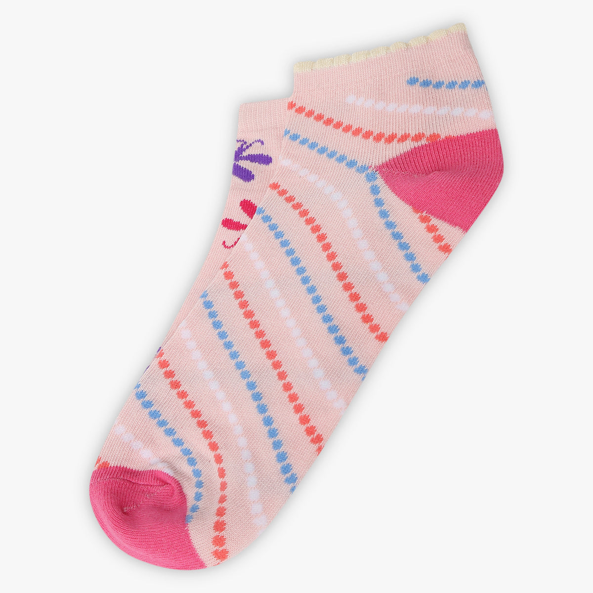 Womens Cotton Printed Socks