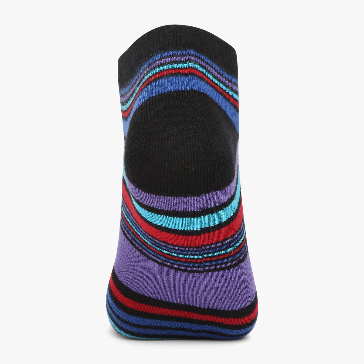 Womens Cotton Striped Socks (Pack of 2)