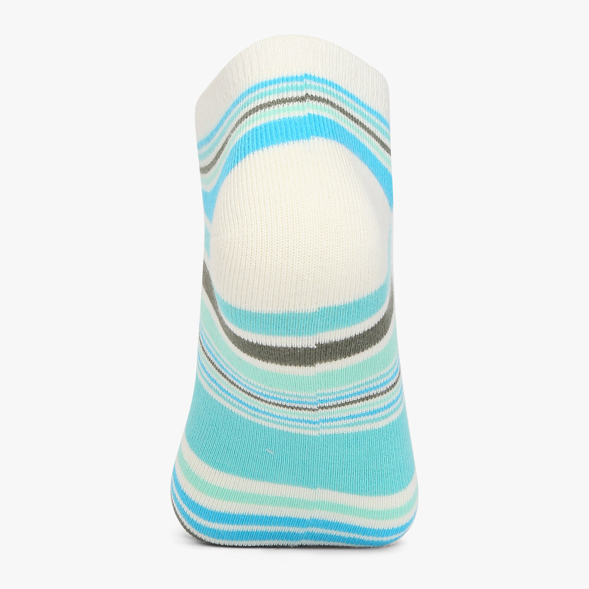 Womens Cotton Striped Socks (Pack of 2)