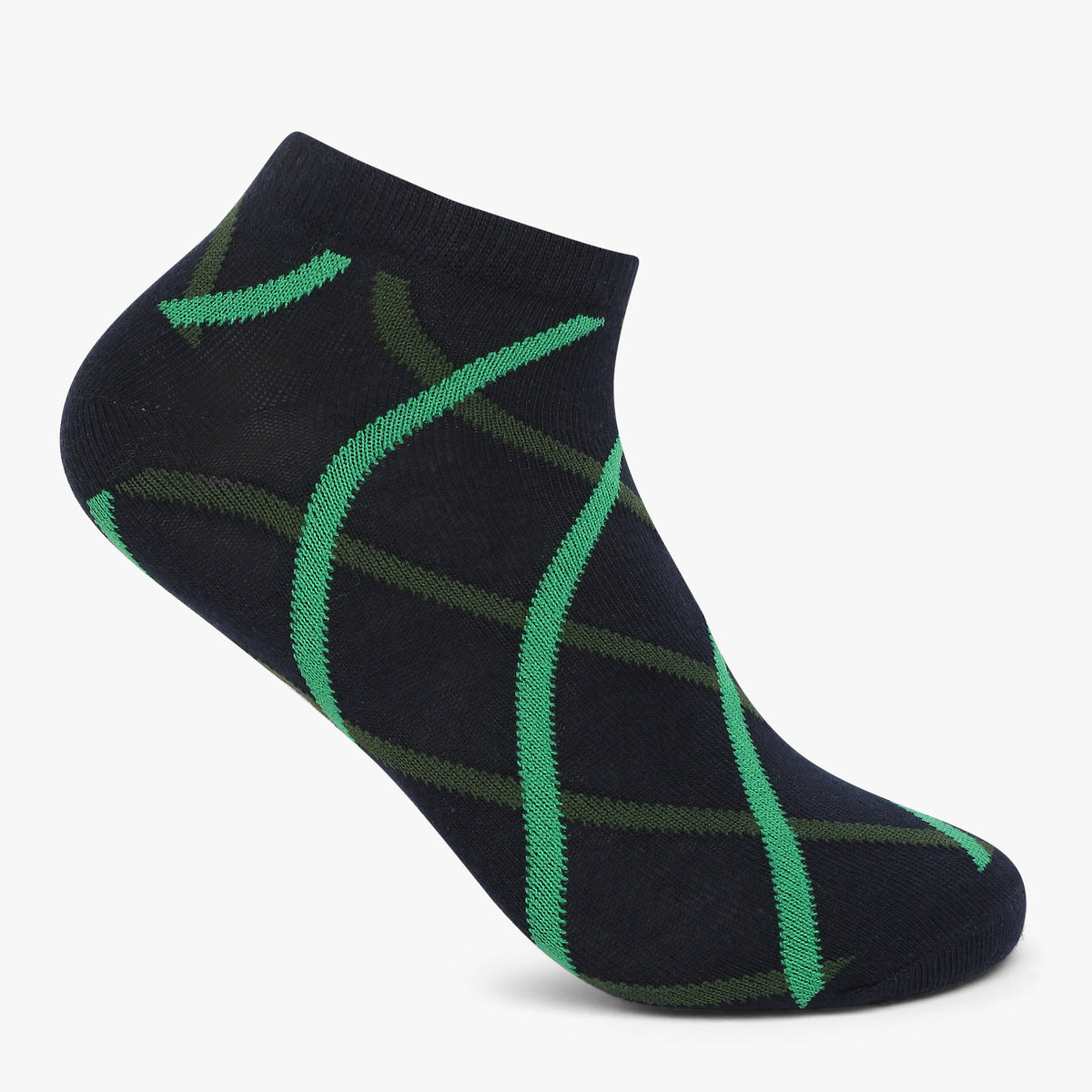 Womens Cotton Striped Socks (Pack of 2)