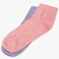 Womens Cotton Polyester Printed Socks
