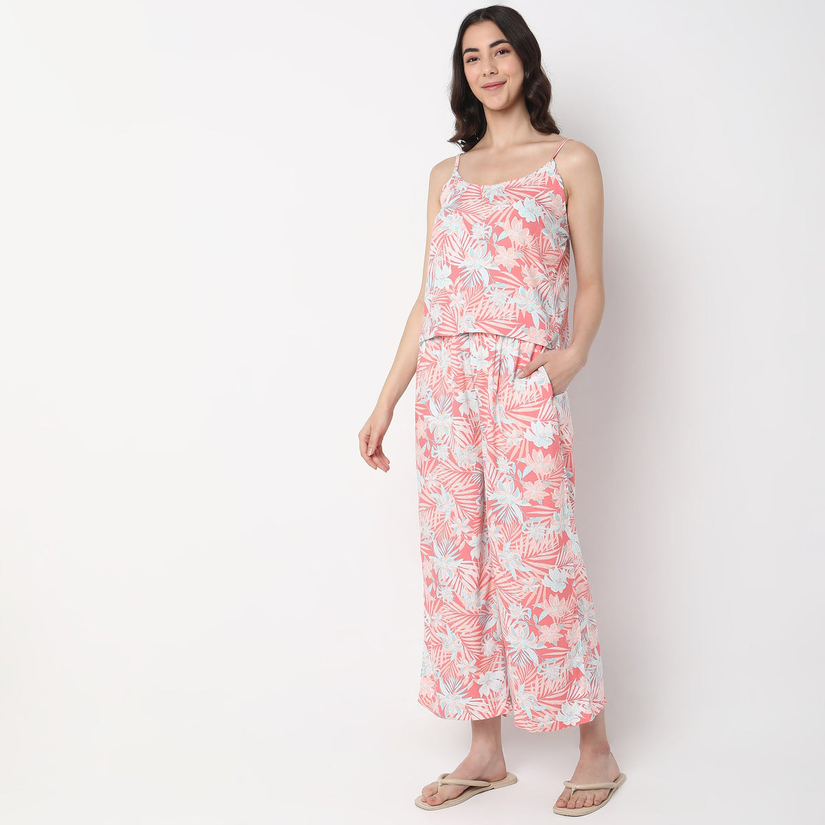 Regular Fit Printed Sleepwear Sets