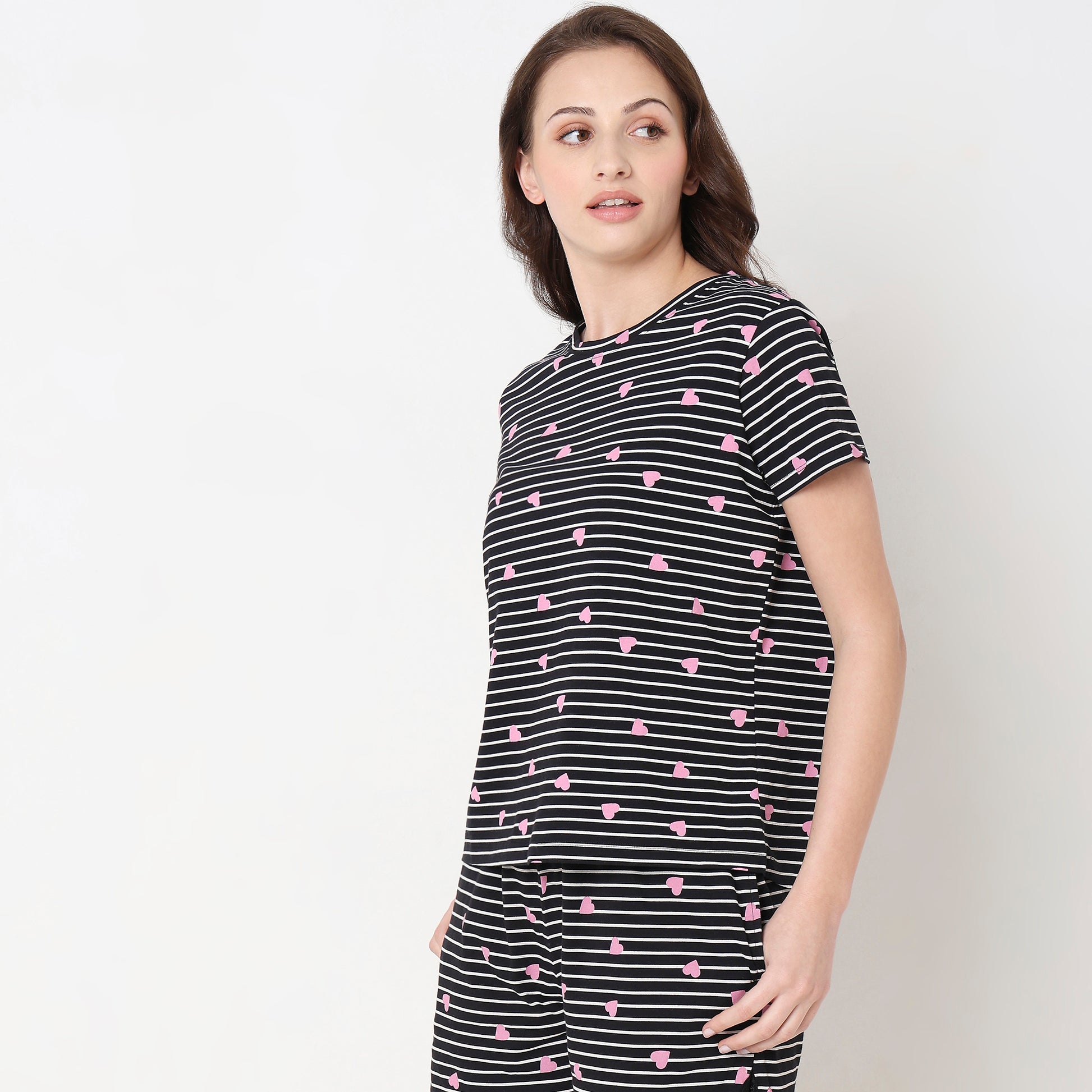 Regular Fit Striped T-Shirt