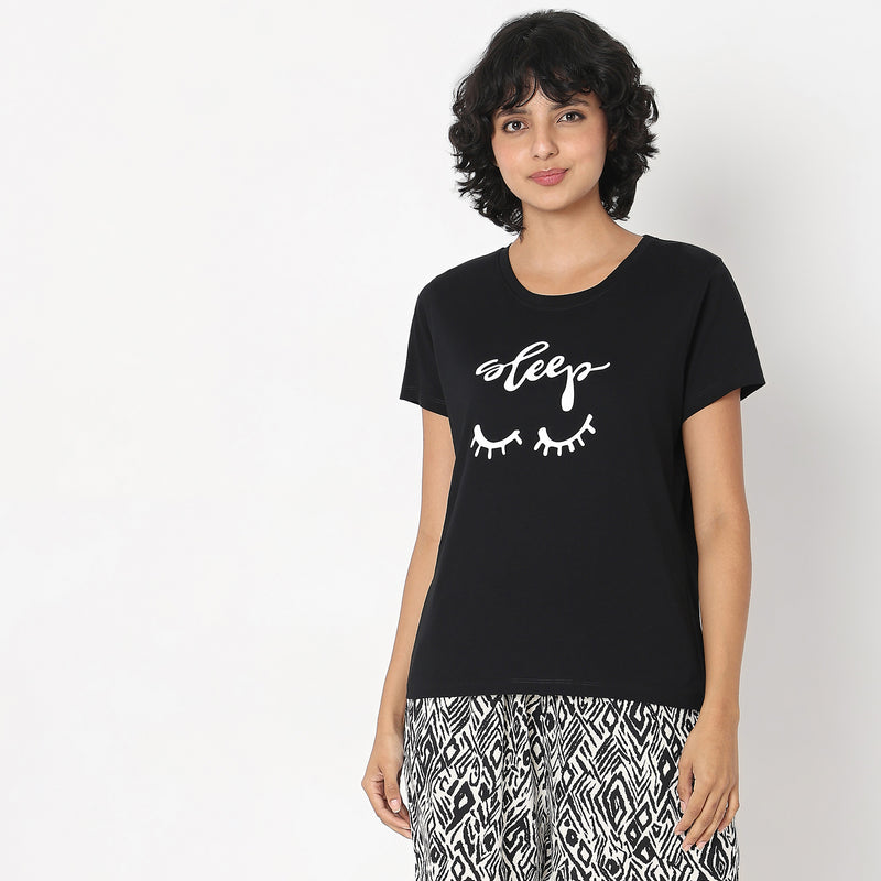 Regular Fit Printed T-Shirt