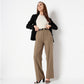 Regular Fit Solid Trousers