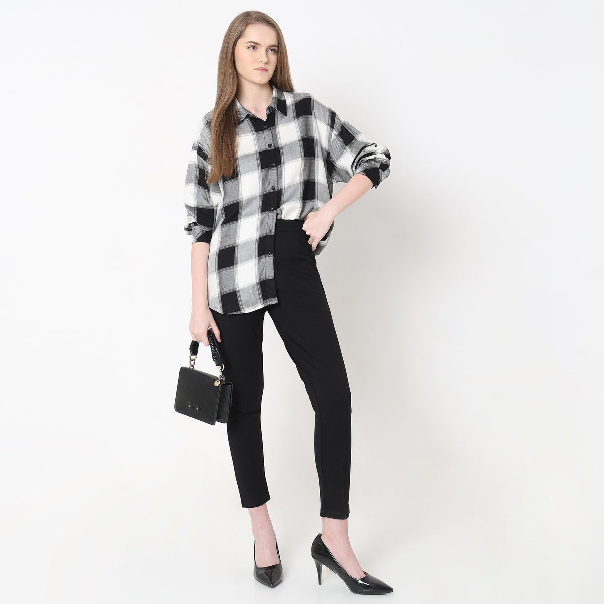 Oversize Checkered Shirt