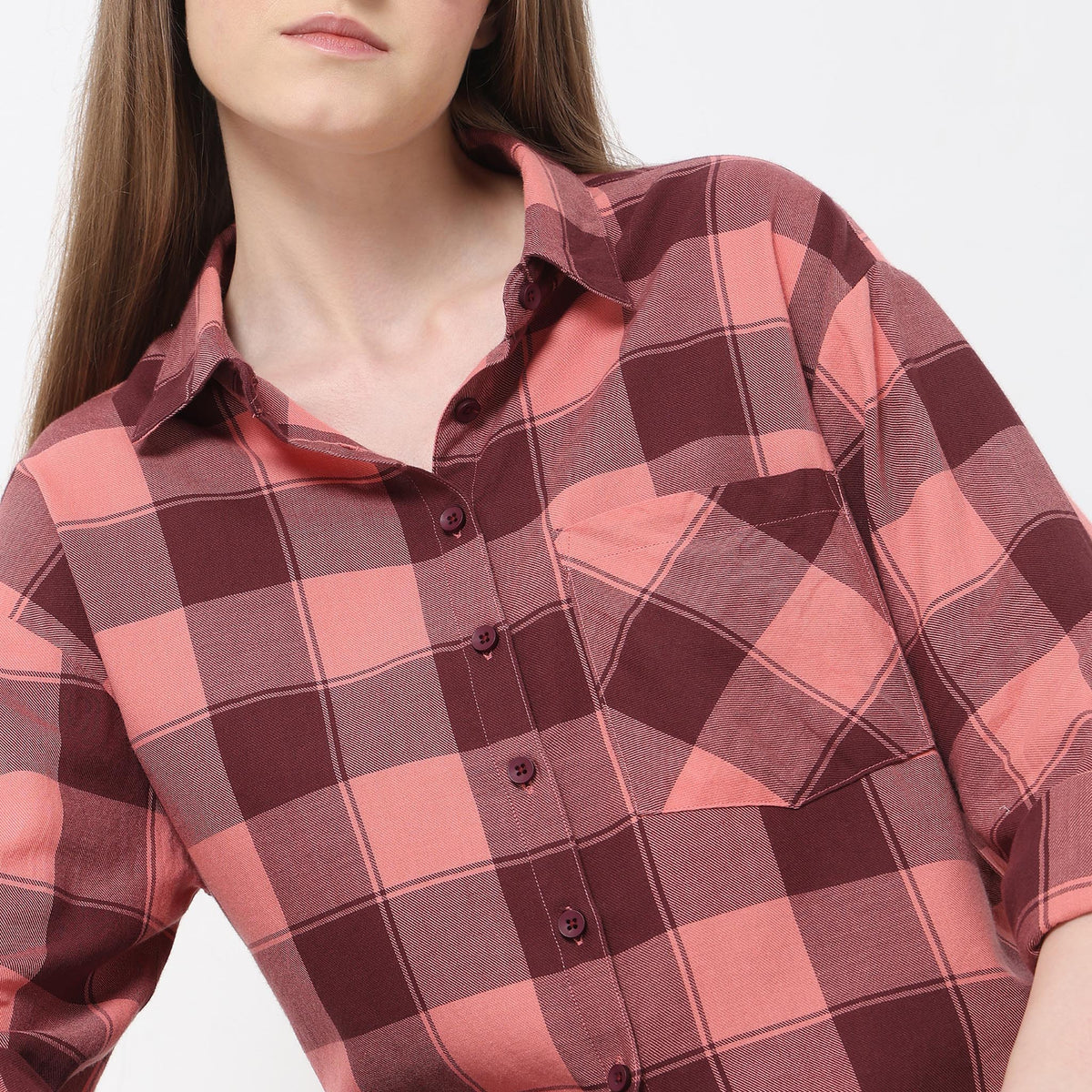 Oversize Checkered Shirt