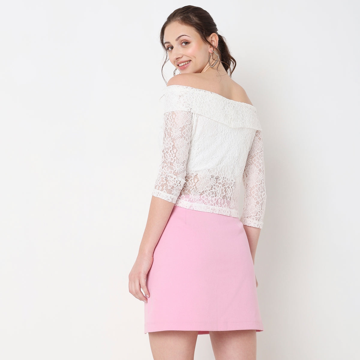 Slim Fit Lace Top