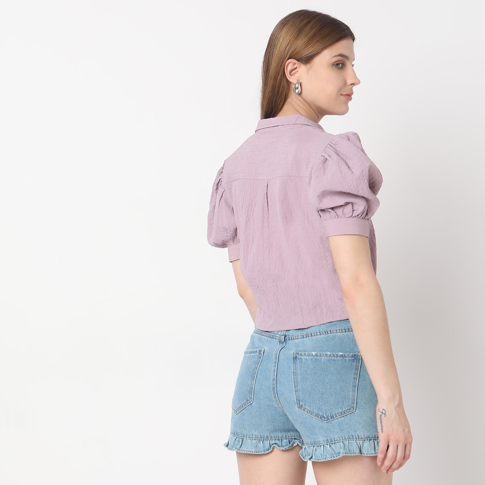 Regular Fit Solid Top