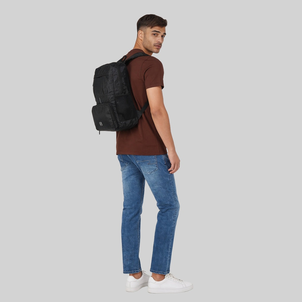 Men Solid Backpack