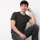 Regular Fit Solid T-Shirt