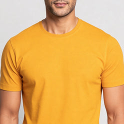 Regular Fit Solid T-Shirt
