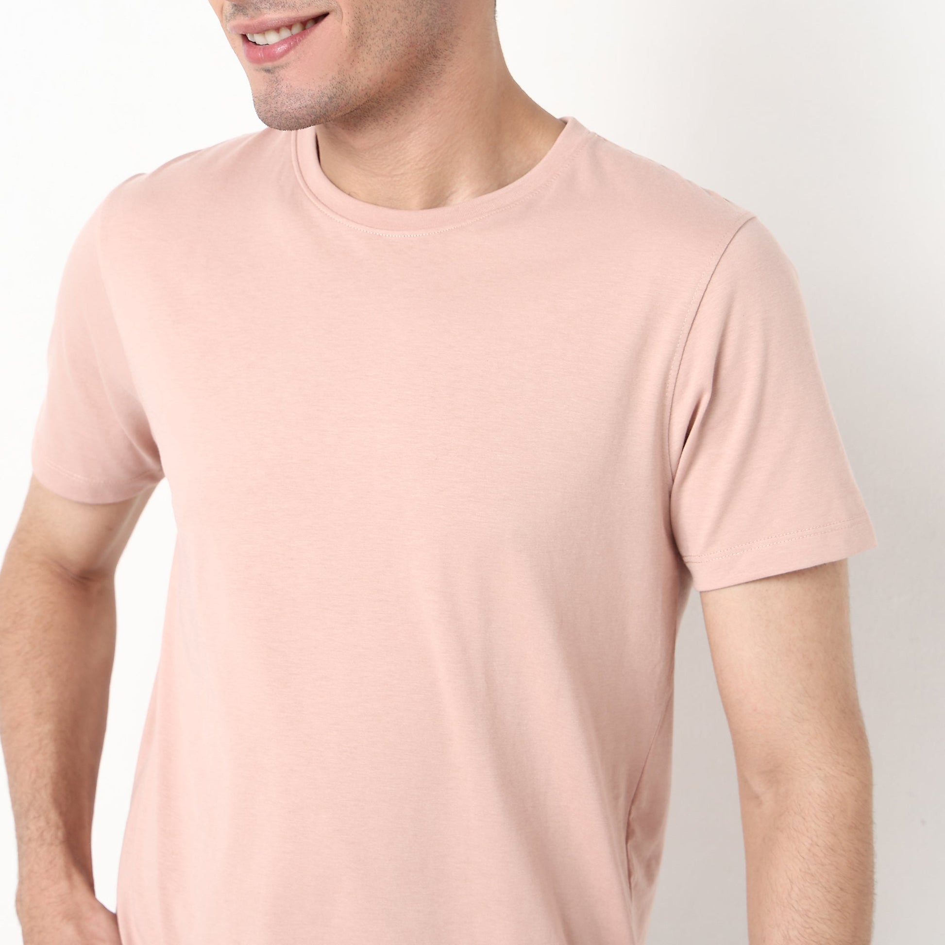 Regular Fit Solid T-Shirt