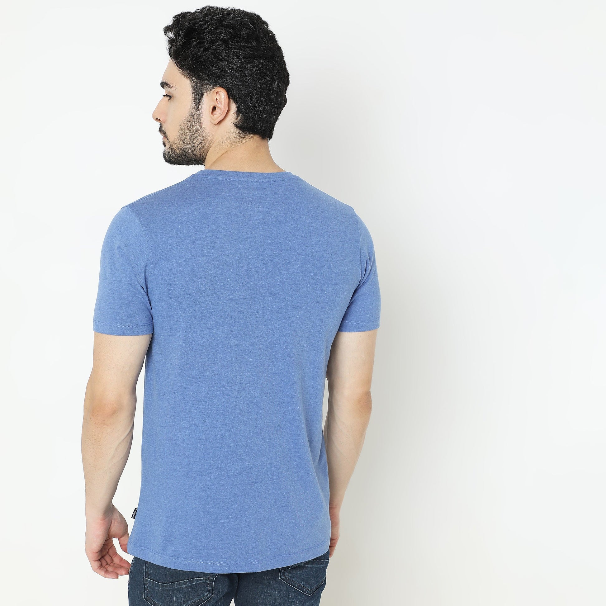 Regular Fit Solid T-Shirt