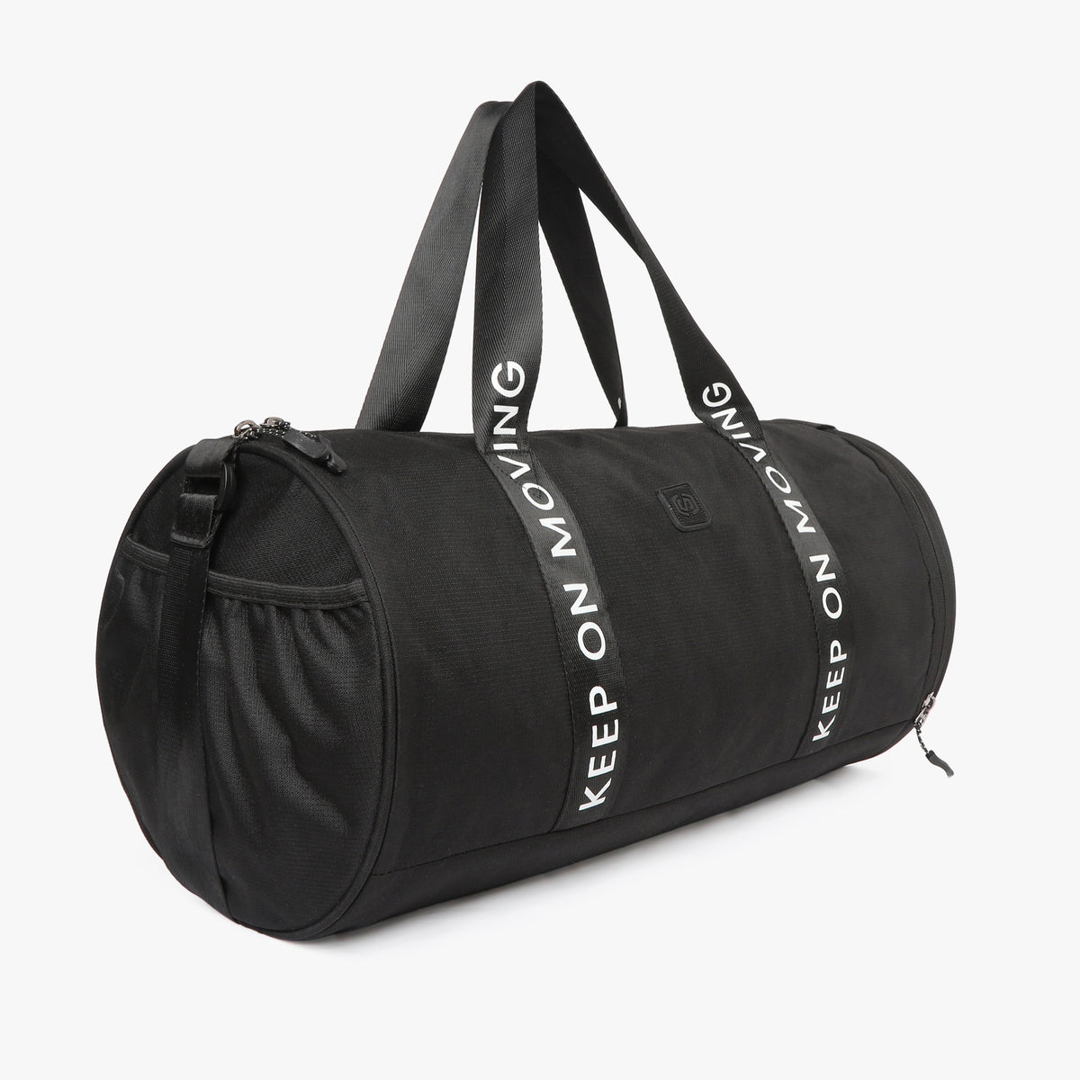 Men Solid Gym Bag