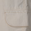 Solid Mid Rise Cargo Shorts