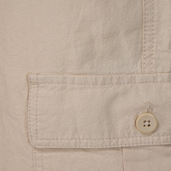 Cotton Solid Mid Rise Cargos