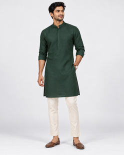Solid Mens Ethnic Pyjama