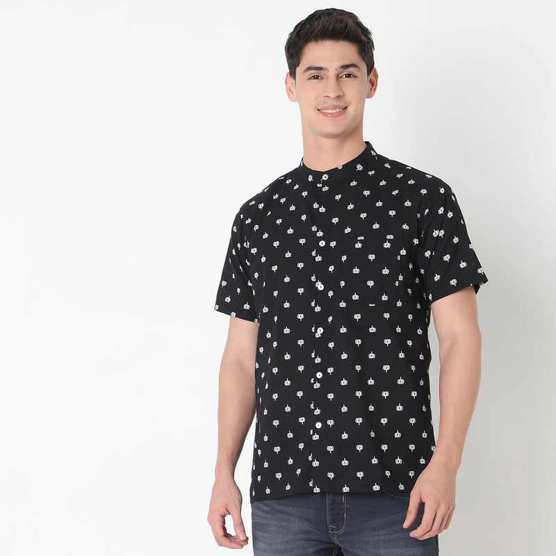 Regular Fit Printed Shirt