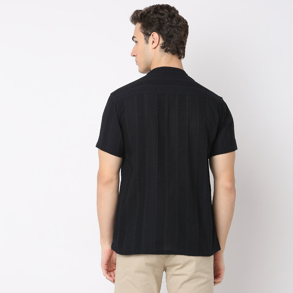 Regular Fit Jacquard Shirt