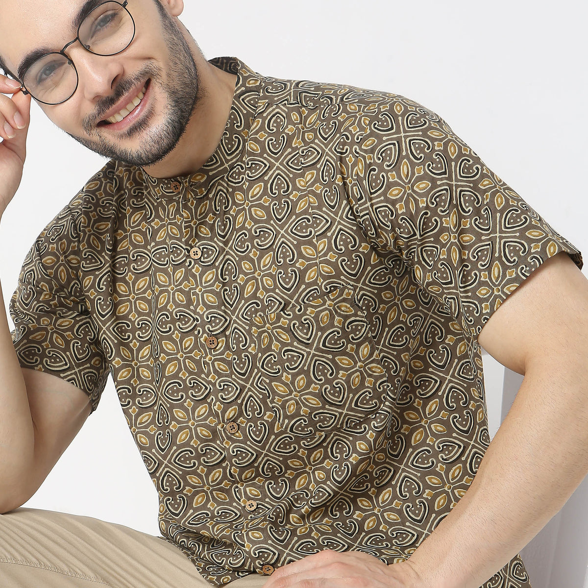 Regular Fit Printed Shirt