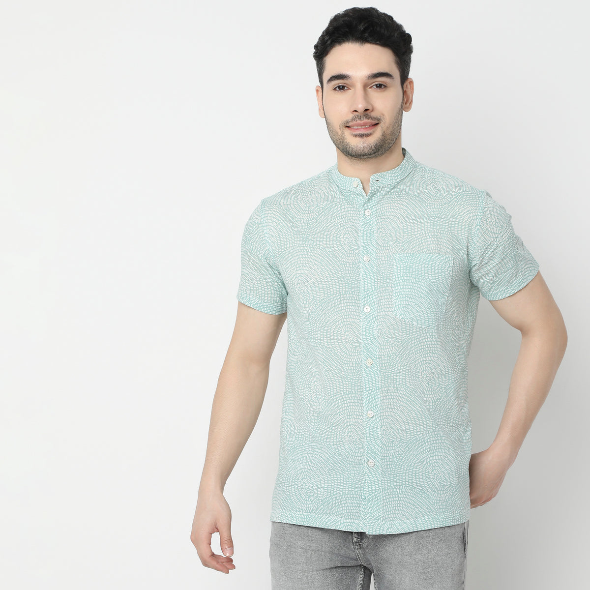 Regular Fit Printed Shirt