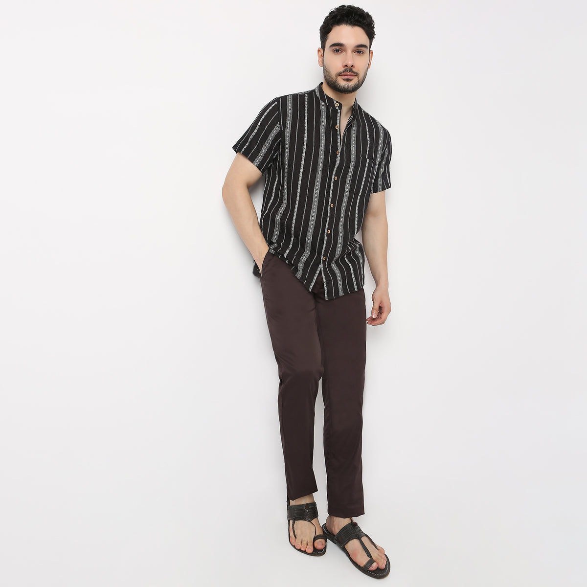 Regular Fit Striped Shirt