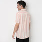 Buy Men Regular Fit Striped Half Sleeve Shirt  - Style Union