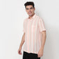 Buy Men Regular Fit Striped Half Sleeve Shirt  - Style Union