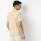 Relaxed Fit Digital Print Camp Collar Shirt