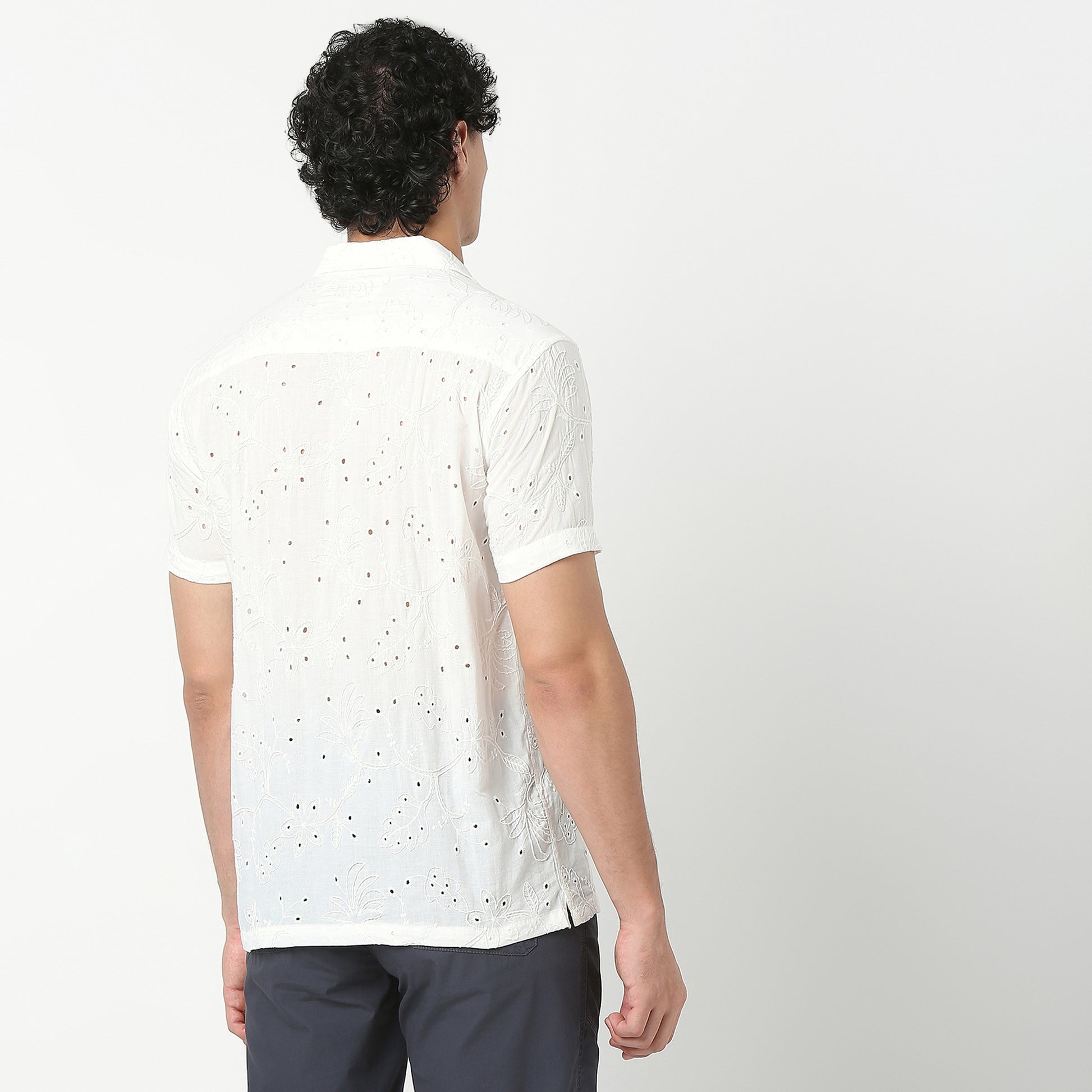 Cuban Schiffli Artistry Shirt 