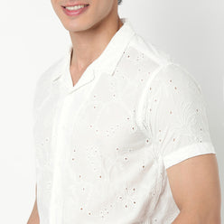 Cuban Schiffli Artistry Shirt 