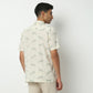 Regular Fit Printed Shirt Collar Shirt