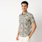 Regular Fit Printed Short Length Shirt